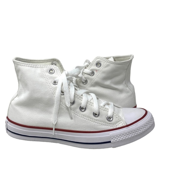 Converse Chuck Taylor Shoes Women Size High Top Canvas White Custom M7650C-WWWSB - Picture 6 of 10